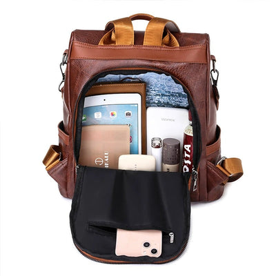 Martine | Rucksack aus Leder