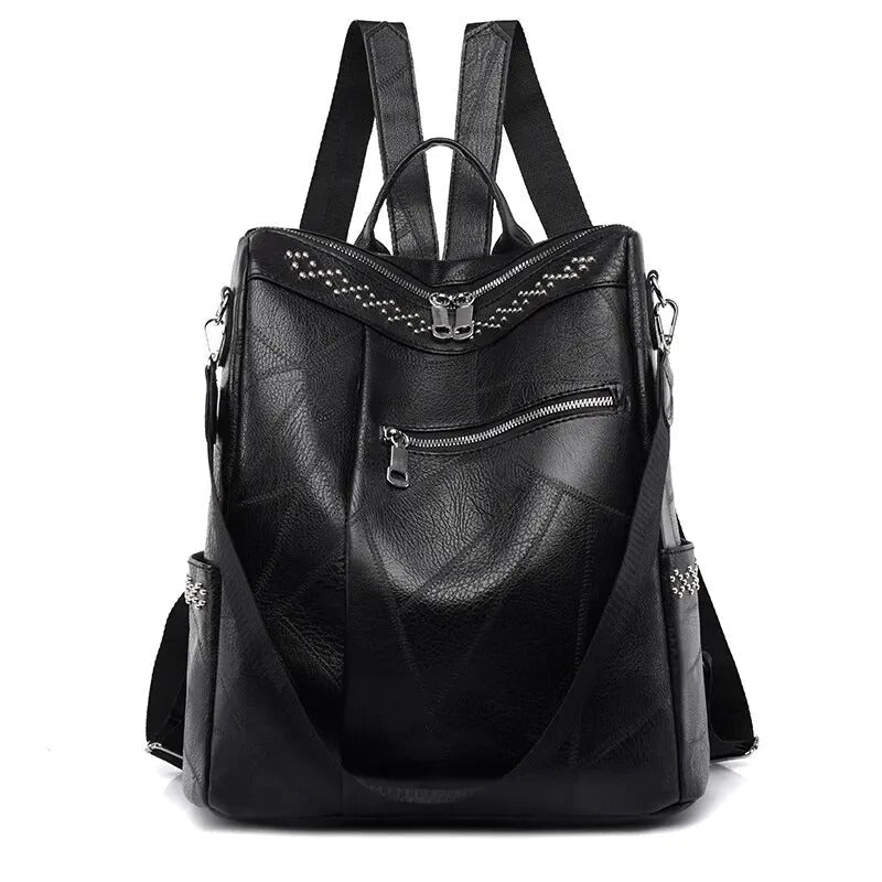 Martine | Rucksack aus Vintage-Leder