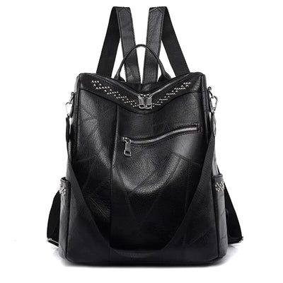 Martine | Rucksack aus Vintage-Leder