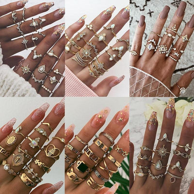 Einzigartiges Premium-Set mit 8 bis 12 Ringen