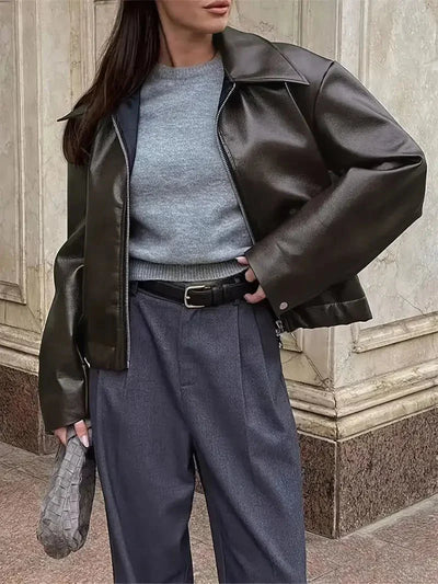 Rosaline™ | Lässige Retro Damenjacke